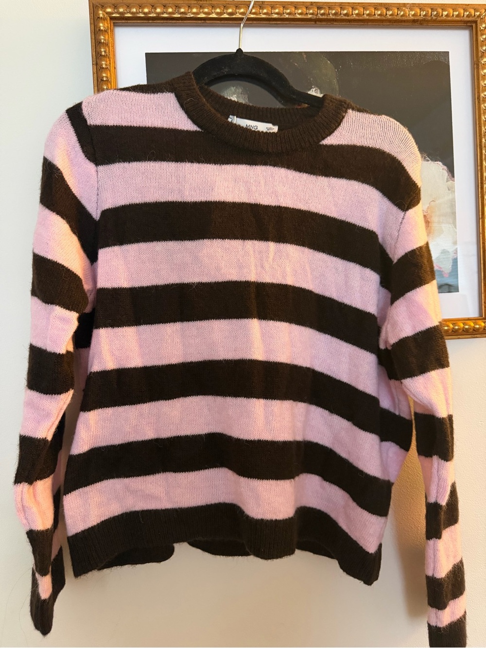 NWT striped Mango sweater